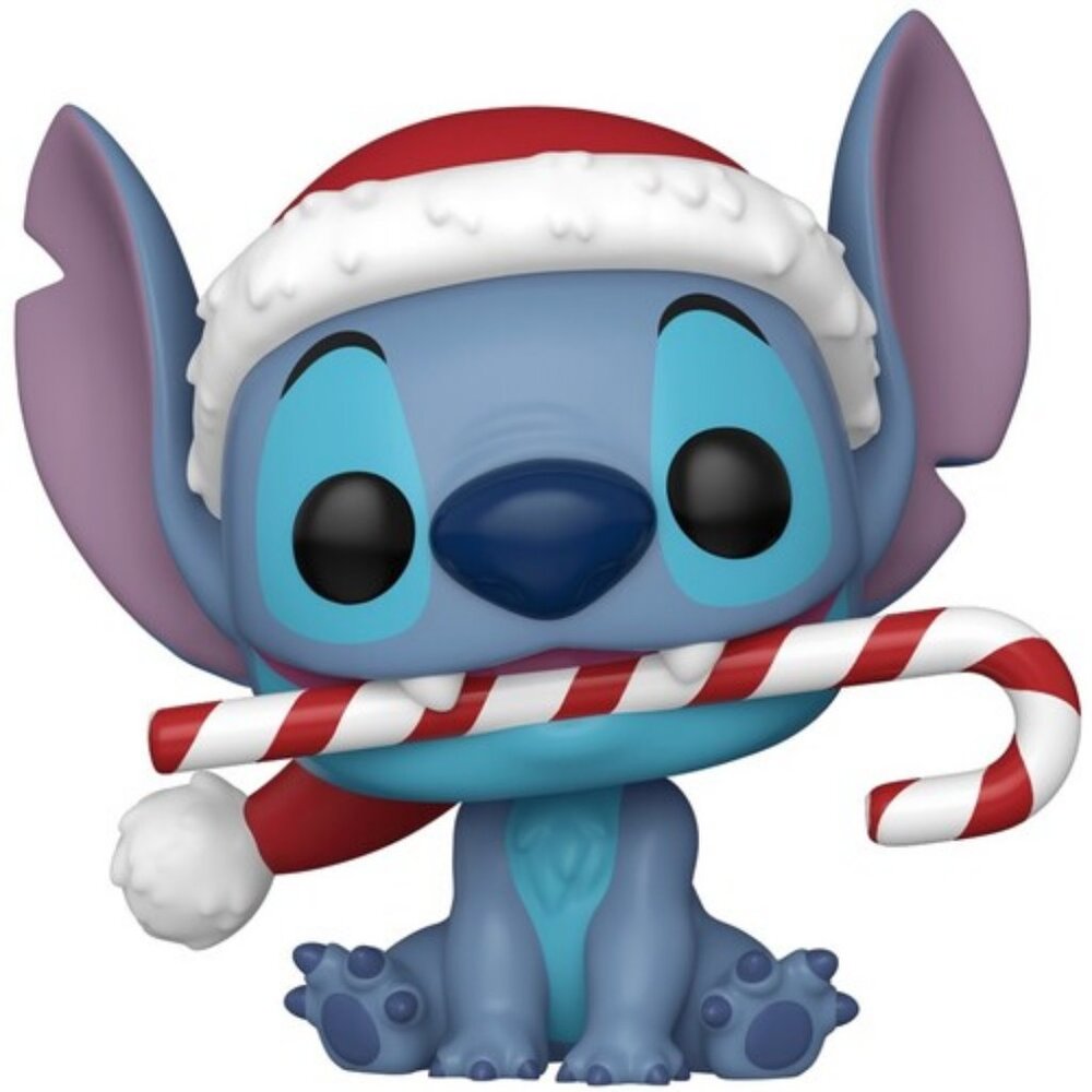 NEW/MINT FUNKO POP! Disney: Stitch Holiday w/Candy Cane #1502 ~ FAST SHIPPING!